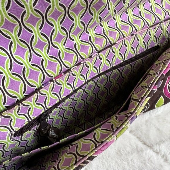 Vera Bradley | Purple Punch "Knot Just a Clutch" Bag - Picture 9 of 16